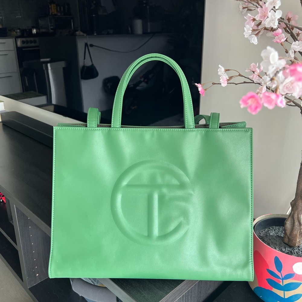 Telfar ‘Leaf’ Green Tote Bag